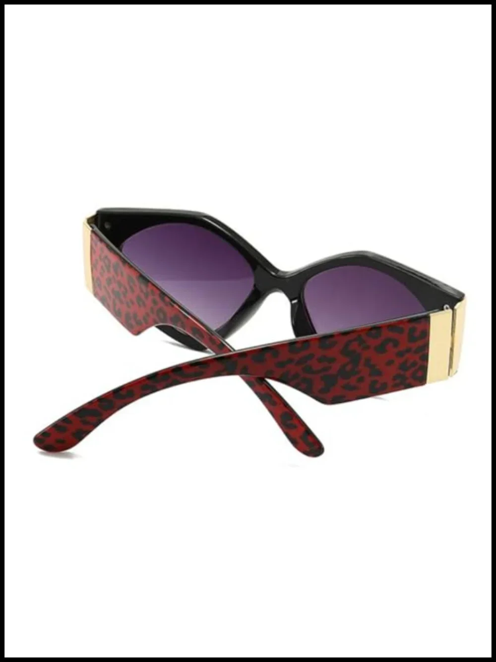 Cat Eye Sunglasses for Women UV400 Protection Rectangle Punk Vintage Shades